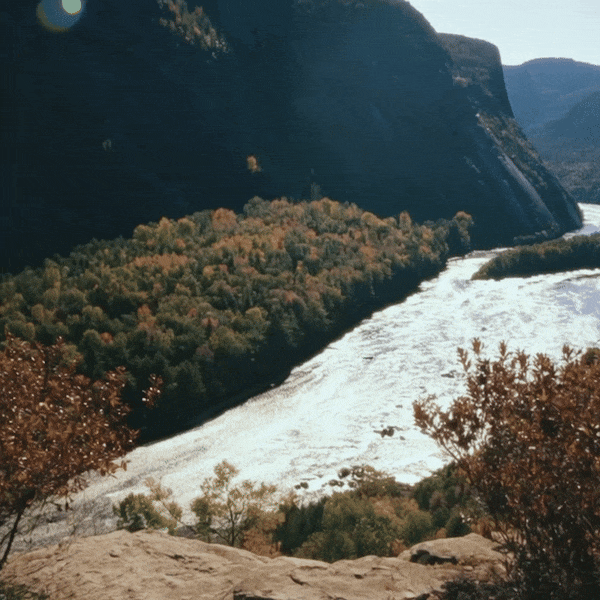 An AI-generated interpretation of the recalled mountain landscape