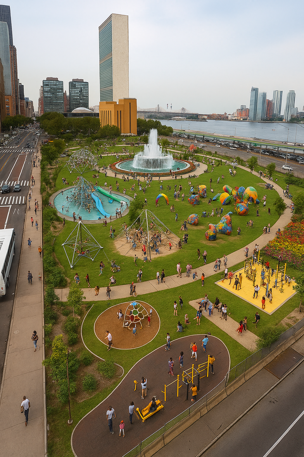 A Sora-generated future for the vacant lot